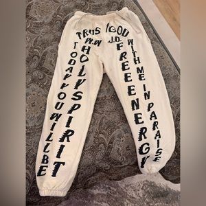 Kanye West sweatpants medium